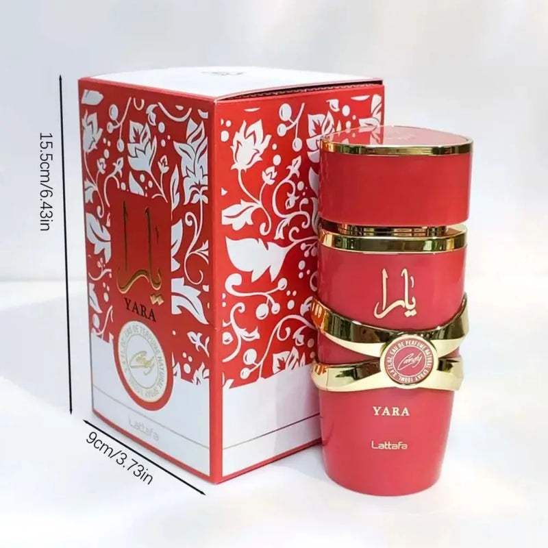 Lattafa Perfumes Red Asad For Unisex Eau De Parfum Spray, 3.4 Ounce Long-Lasting Fragrance Floral Scent Best Christmas Gift