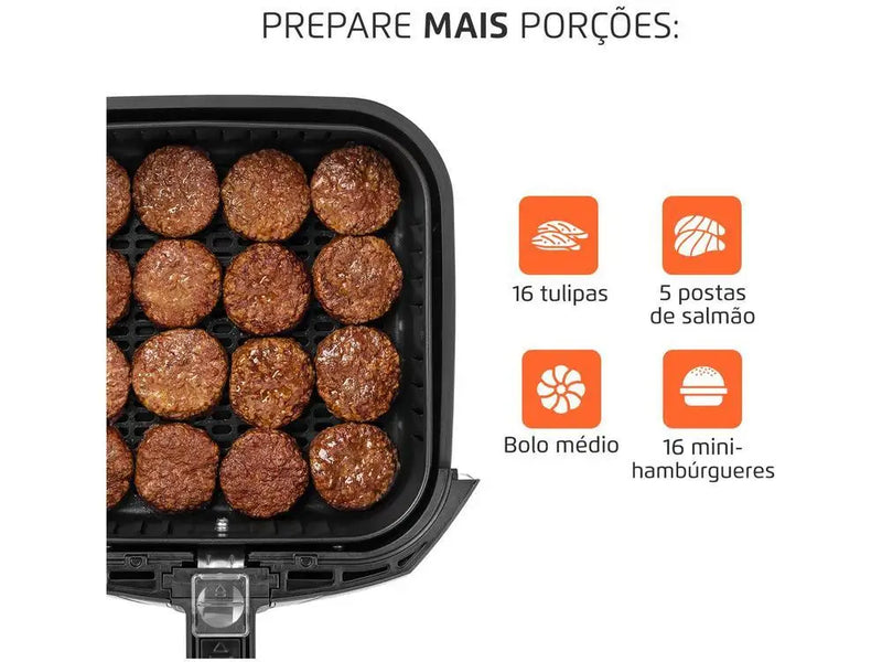 Fritadeira Elétrica Sem Óleo / Air Fryer Mondial - 220V