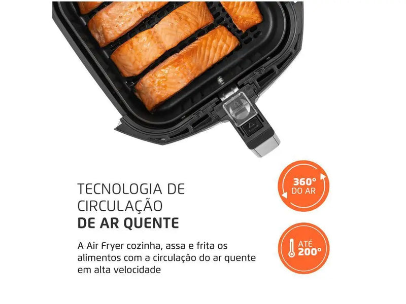 Fritadeira Elétrica Sem Óleo / Air Fryer Mondial - 220V